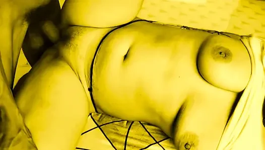 Slutty Bhabi with big boobs Secretly Fucks her devar big cock.