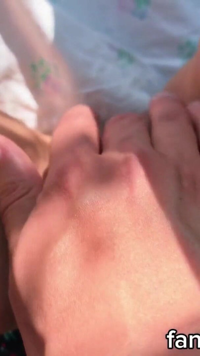 Outdoor Mutual Masturbation - Passionate Handjob Until He Cums Hard on His Knees | Clip 1