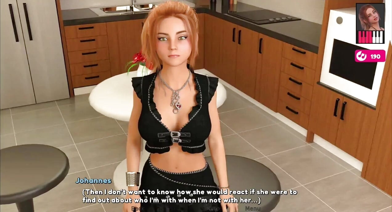 Melody #28 - Johannes and Melody took a shower toghther and she gave him a blow job and cum on her face