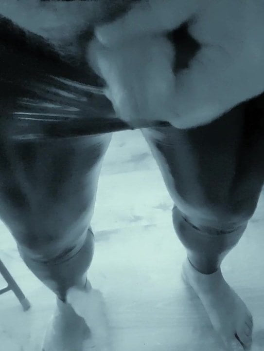 Me in pvc leggings 12
