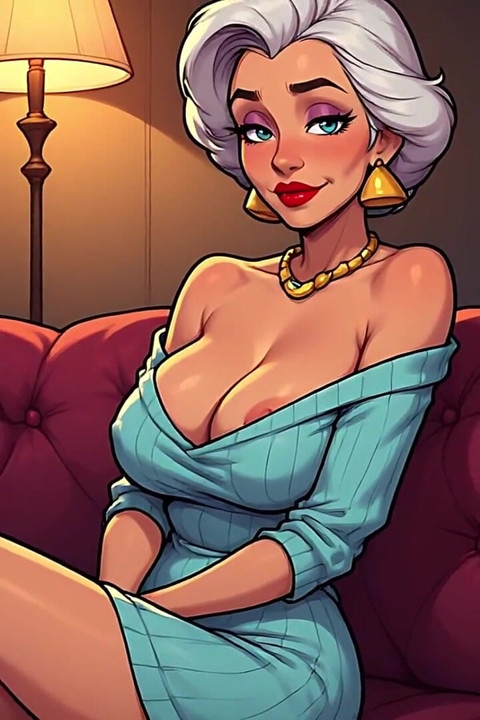 Classy Cartoon Matures Tits Out