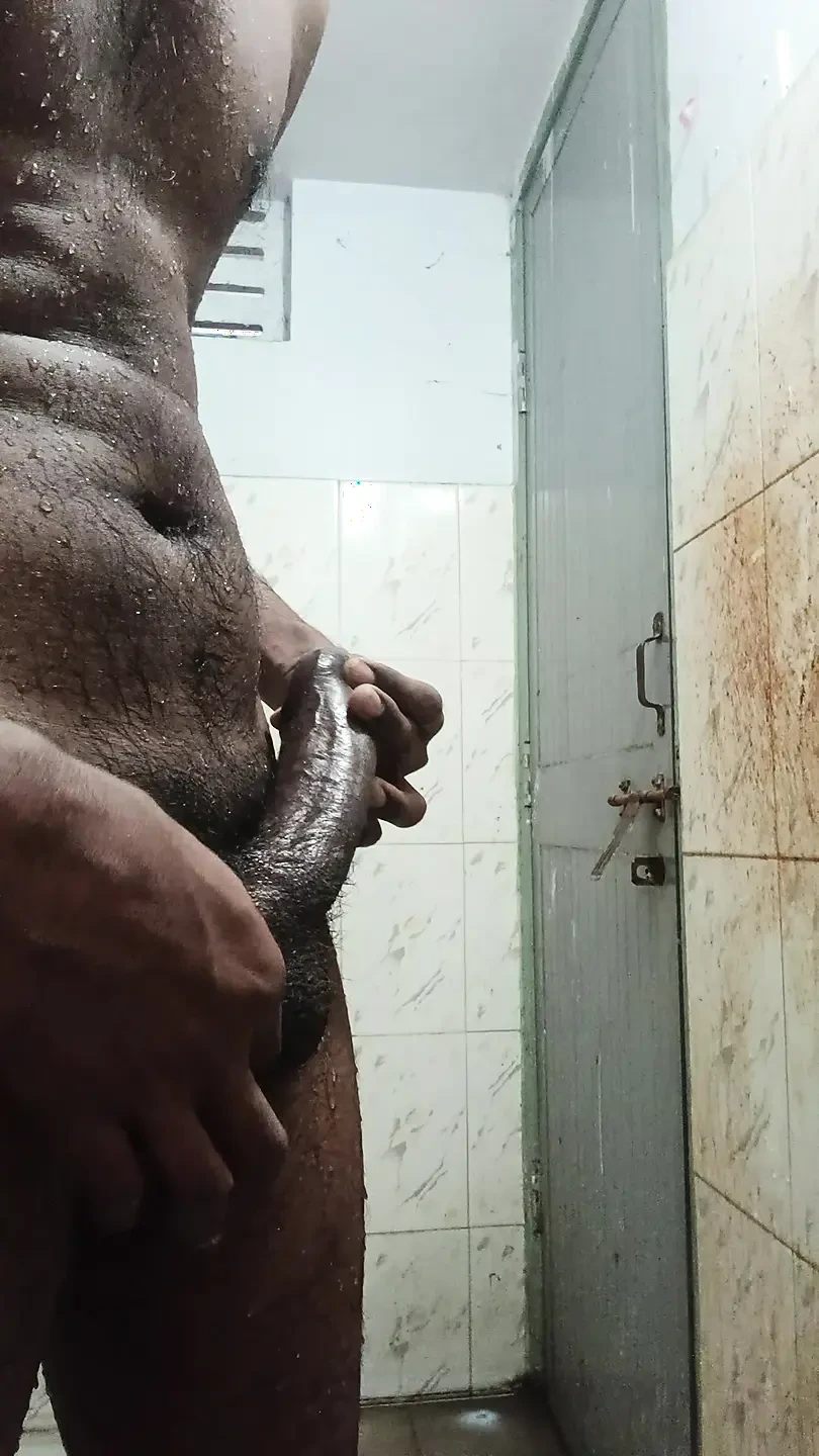 in the shower