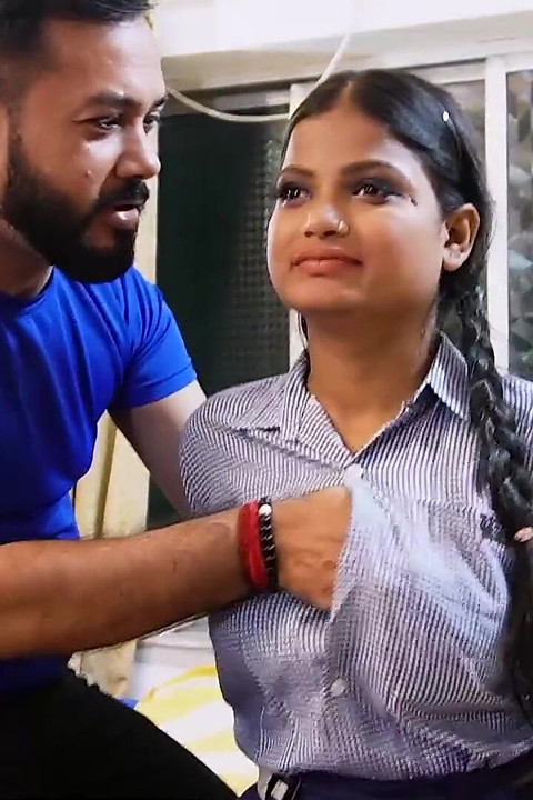 A Tution Teacher & Step Brother Fucked His Sexy Student, Hardcore Threesome Sex
