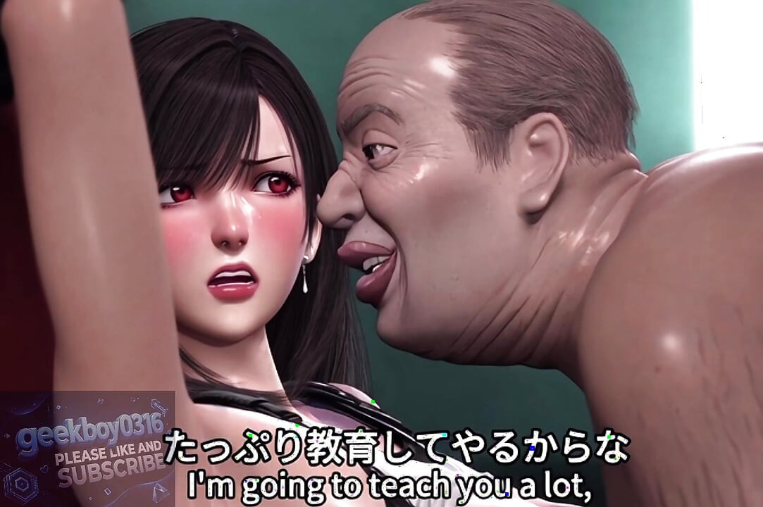 Tifa Wants the Ugly Man - Excessive Cum Dripping - AI GENERATED