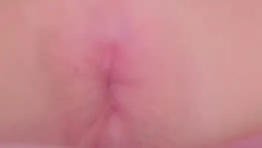 Femboy, enlarging the anus and preparing it for exercise."