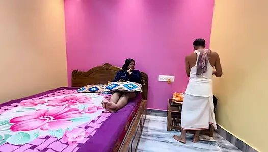 Big boobs ne sex ka chahida kaliya apna pussy ros nikalna kilya apne servant ka penis liya apne mu me