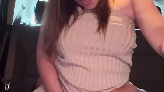 Beautiful Blonde Girl with a Big Ass Has Sex in a Stranger's Car - Kloe the Wonder