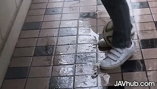 Sexy asiatische mari haneda coed ficken & creampie