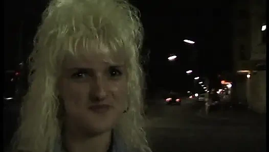 Blonde german MILF in solo act