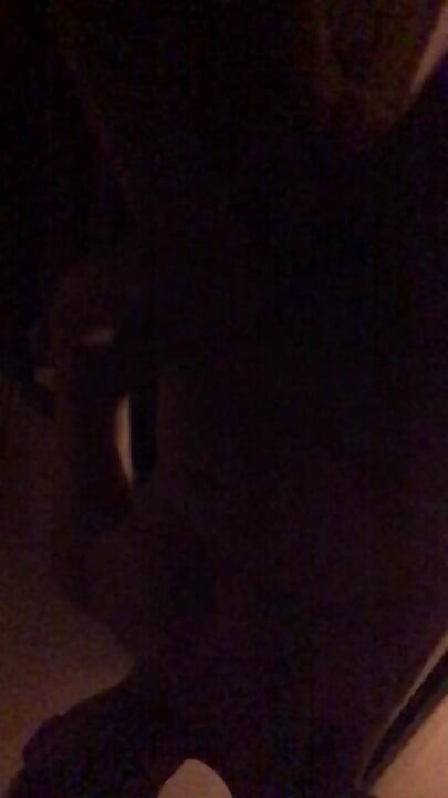 Lovely ass view, little dark movie but light shine's upon and behind me !