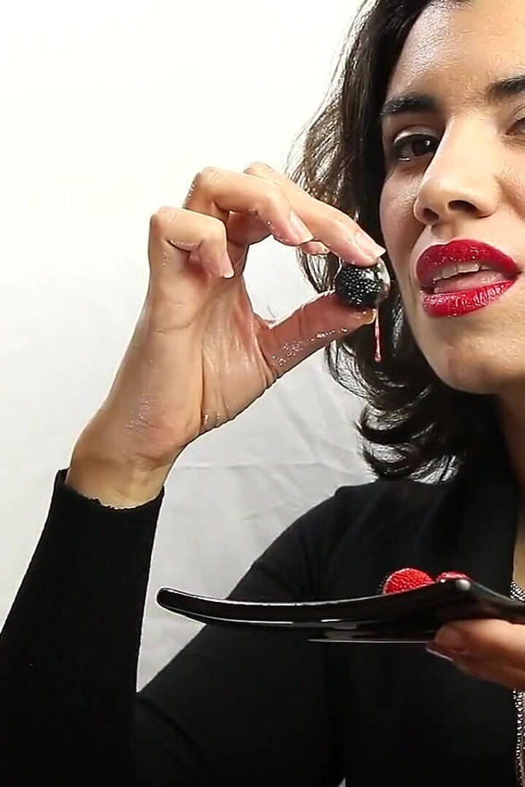CFNM Handjob + Cum on Candy Berries! (cum on Food 3)