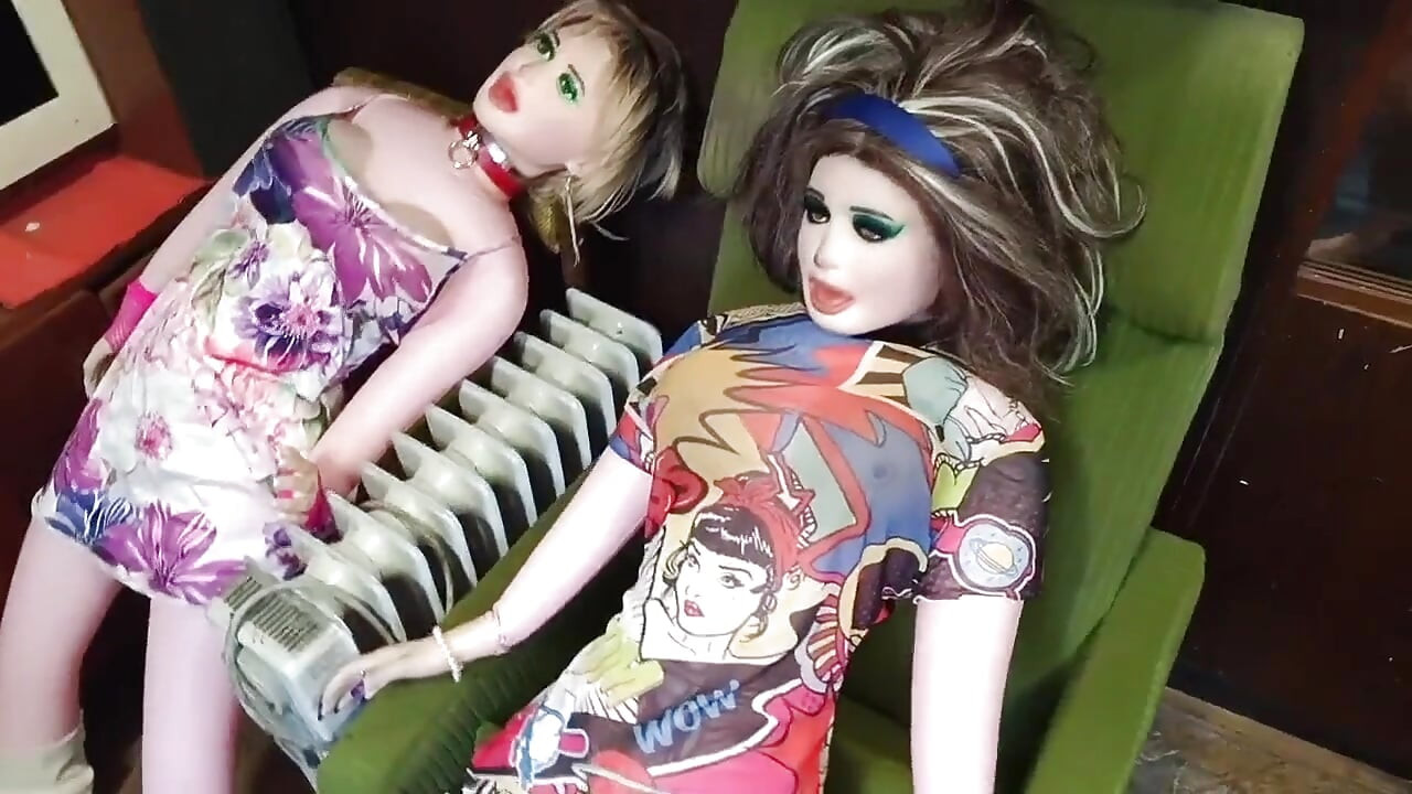 Real Doll Orgy: I Fuck My Beauties and Cum on Misha's Face