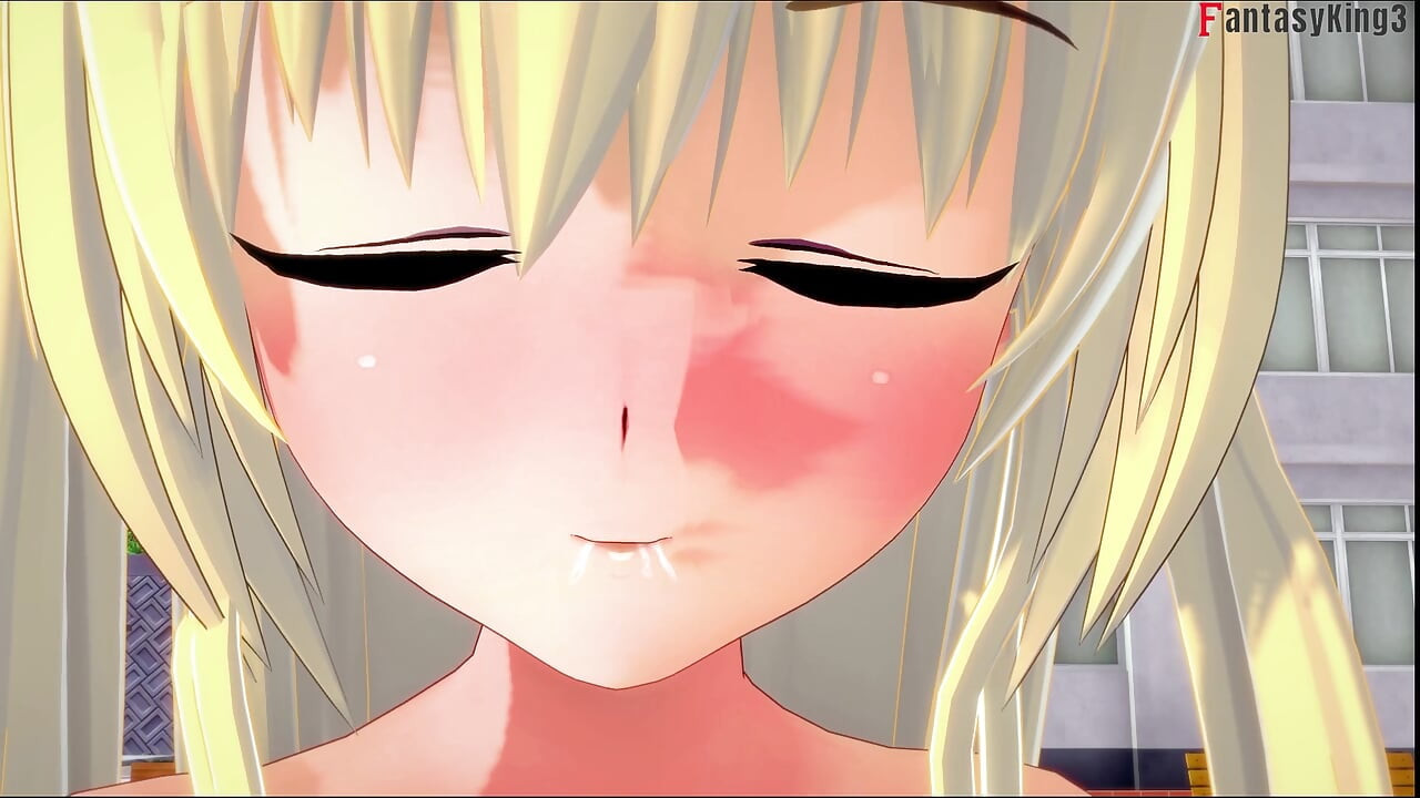 Yami konjiki ateşli ahegao seks - ru'yu sevmek