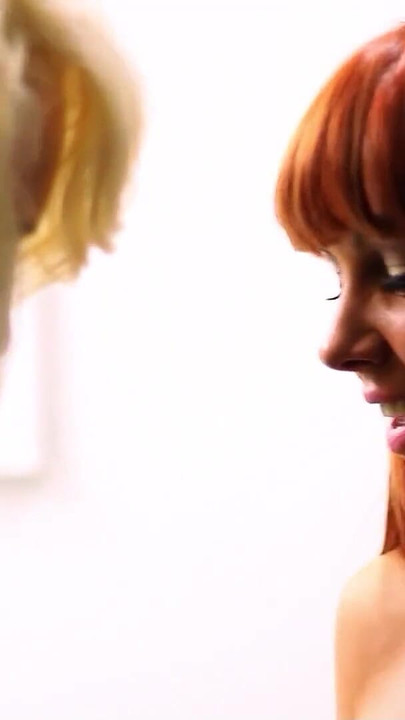 Memorable moment from "Sexy redhead Wife Cheating Lesbian Sex with her Female Boss in Hotel"