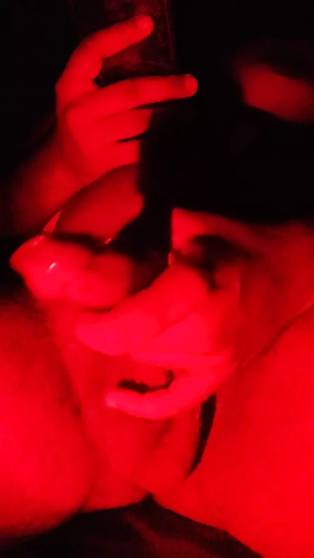 Mastrubation on Red light