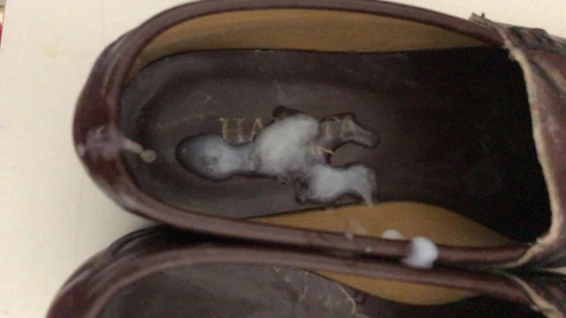 Cum in Japanese Student Shoes Loafer