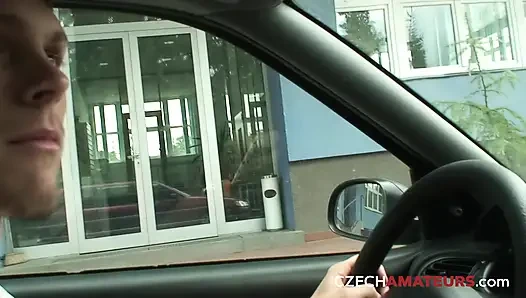 Камшоты на натуральные сиськи (чешские любители)
