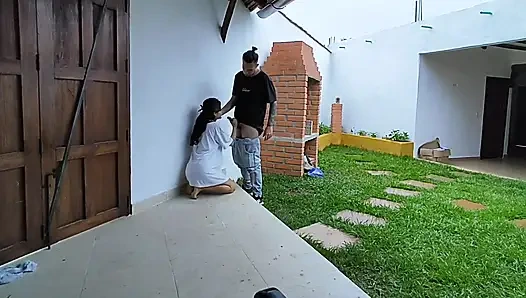 I Arrived on a Trip and My Wife Welcomes Me Very Horny