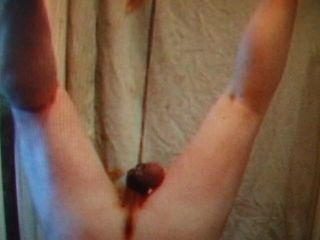 HUNG  BY  MY  BALLS  CBT THEN FUCKED