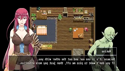 Падшая Makina и город руин секс-танец Ahegao, 3D хентай секс трах с жестким дилдо, Ntr неверная жена