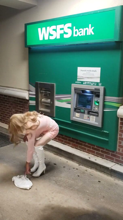 DeeDee Out for A Walk in White Boots Hoping to Hookup | Clip 1