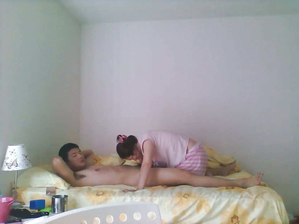 Submissive Chinese Slut Sucks My Dick and Swallows My Cum