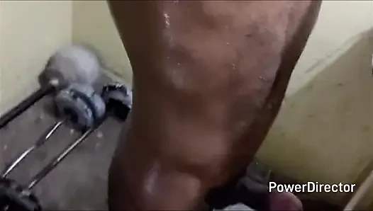 Я и моя жена в ванной, секс