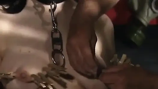 German Slut Got Tied up in BDSM Session