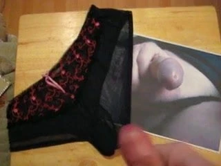 cum in panties and cock