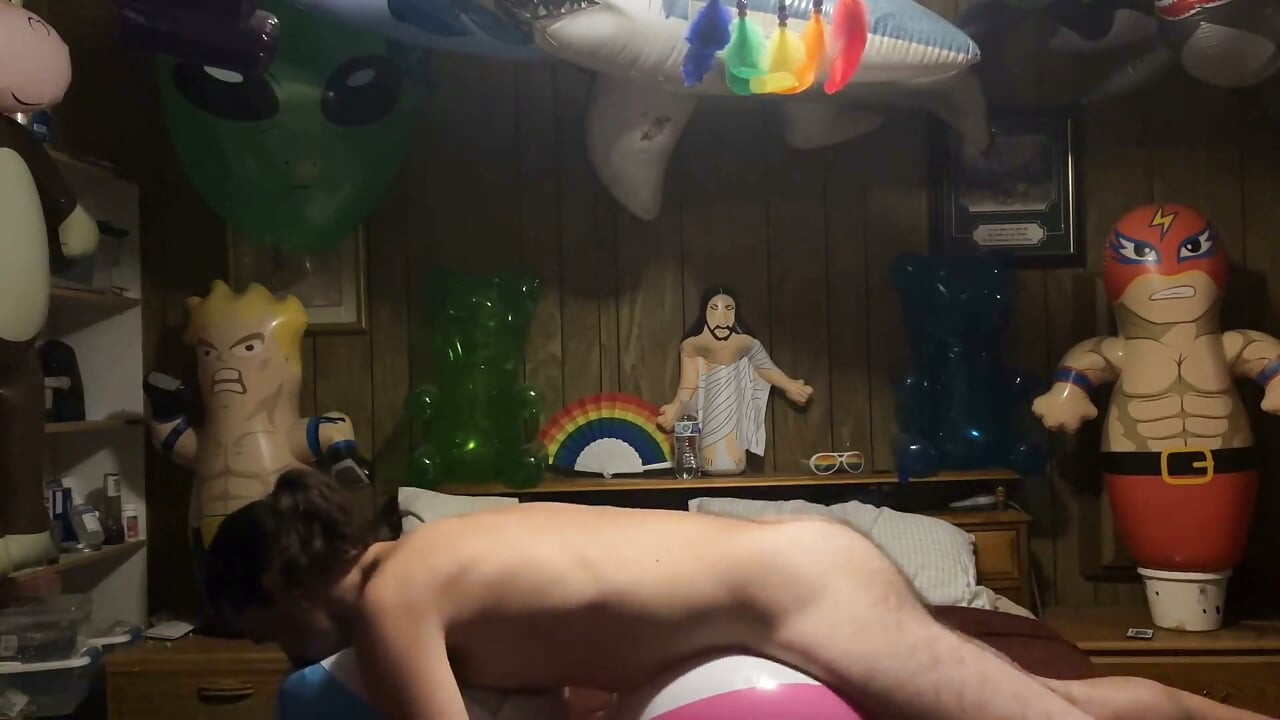 Triple Beachball Fun