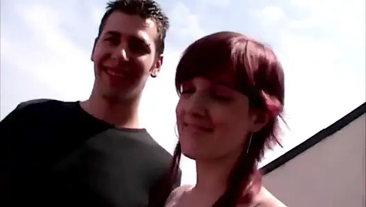 Irina Vega: İspanyol amatör çift Fransız uzman sevgilisiyle sikişiyor