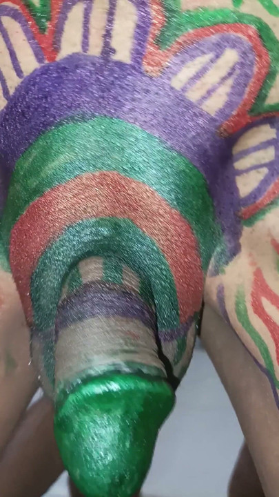 Sissy Showing Penis Tattoo | Clip 3