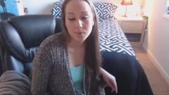 Cute teen farting just for you