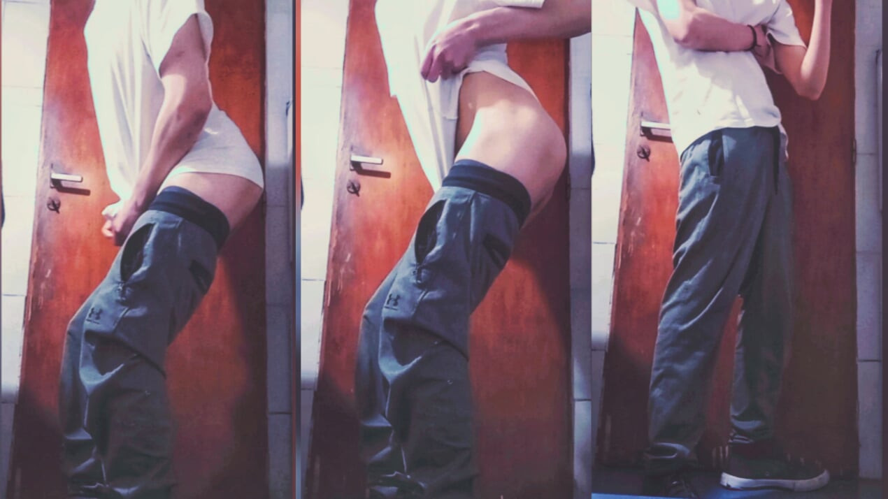 18 year old in school bathroom