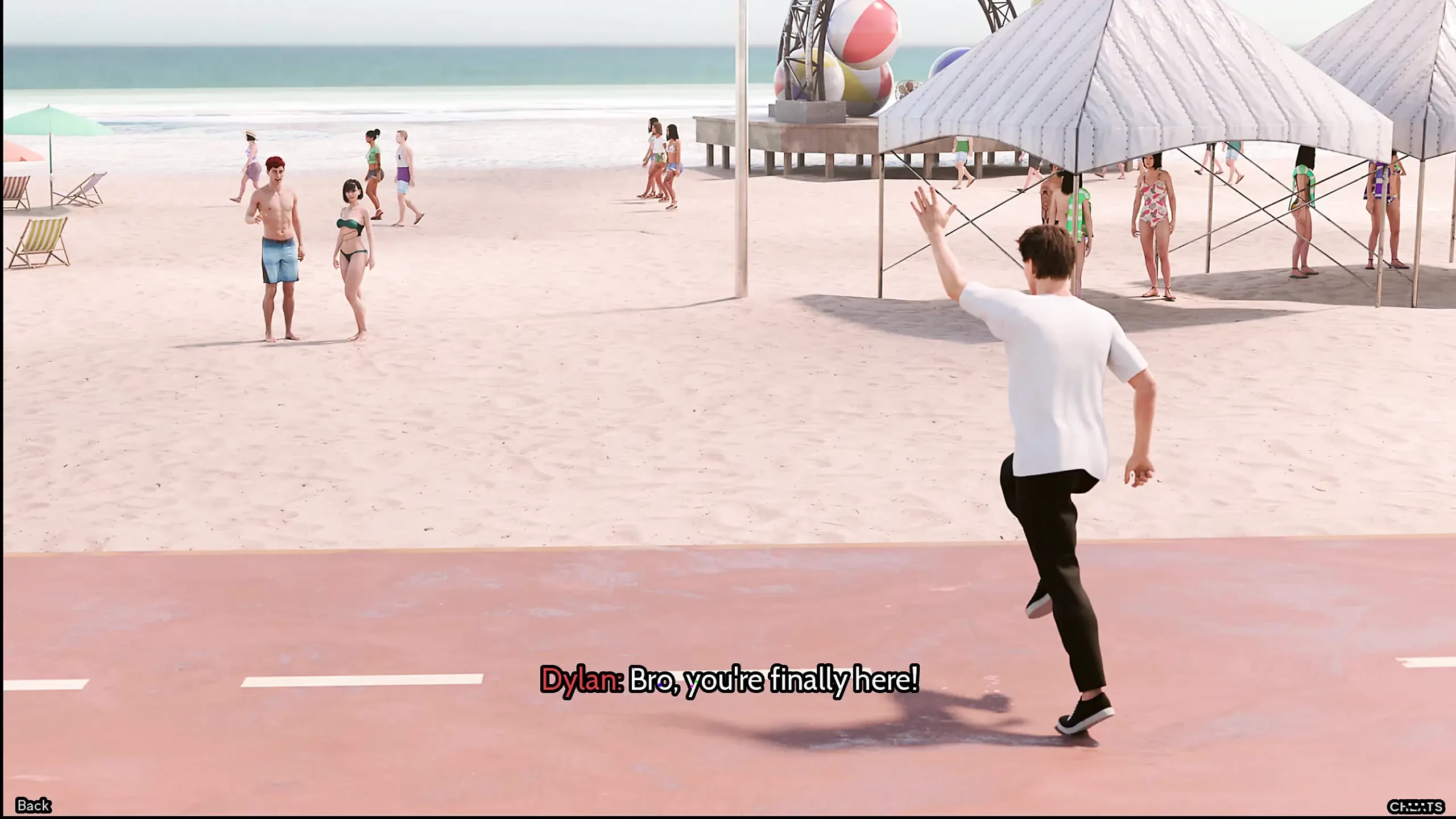 Freshwomen 27 We Had Amazing Day at the Beach Playing Volleyball