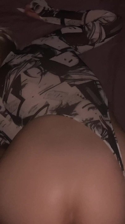 Epic moment from "Cute anime lover sees a dick for the first time"