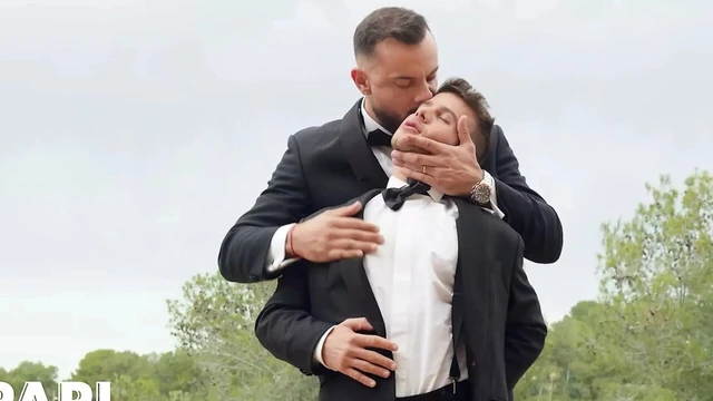 Allen King Kneels Down To Greedily Suck On Sir Peter’s Long, Thick Dick Before Taking A Ride On It - PAPI