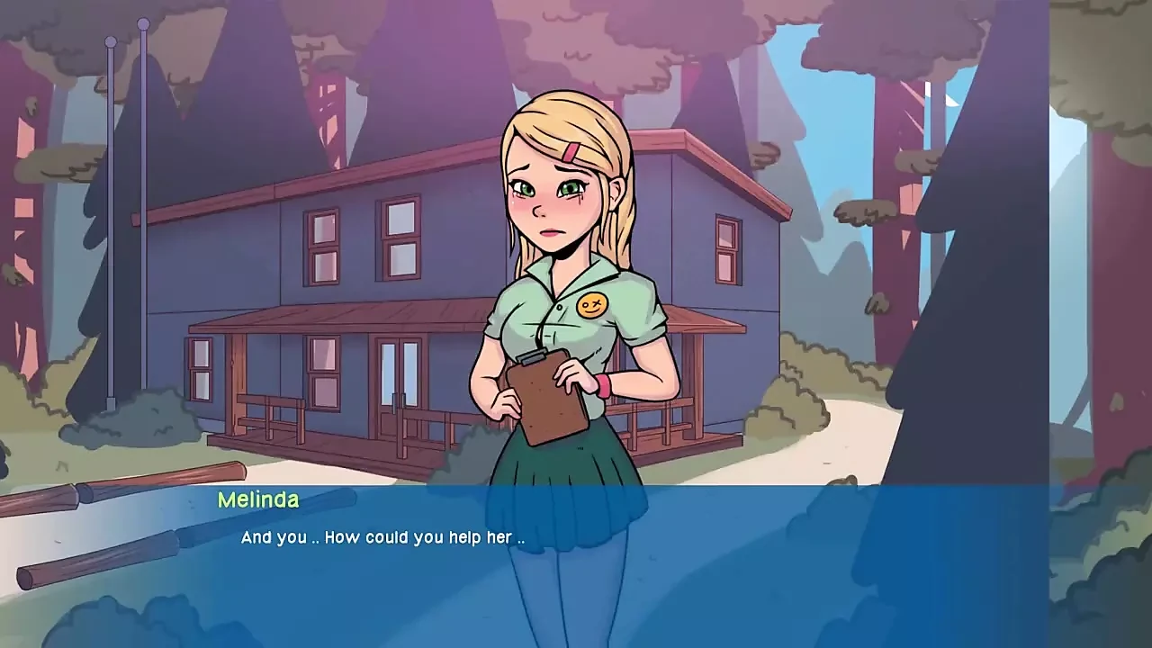 Лагерь Pinewood v2.8.0, часть 22, сексуальная ссора Gwen от LoveskySan69