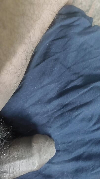 In my stress situation licking Cum