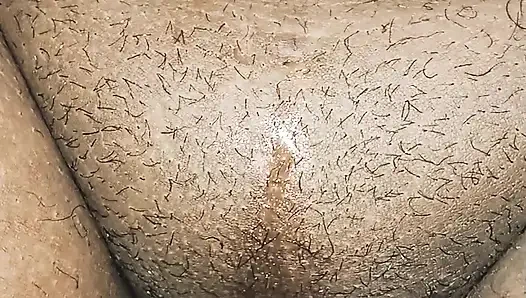 When my friend wasn't at home, I found him alone and him