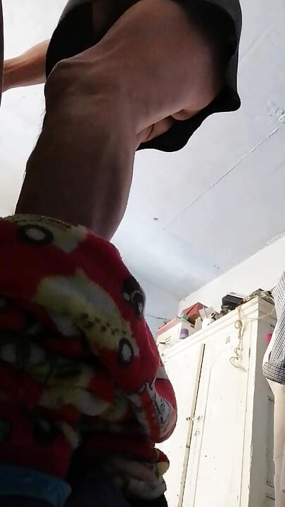 My figure from below you can see my buttocks and dick