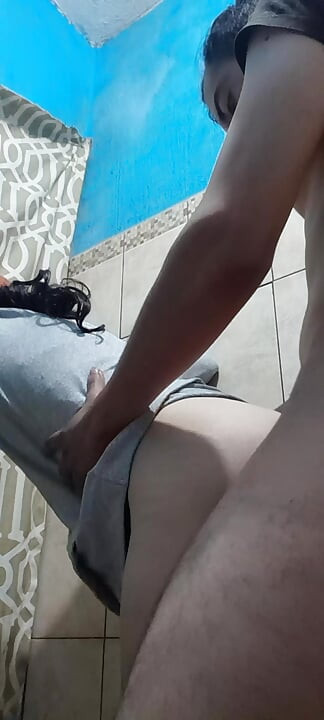 En el baño
