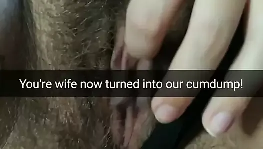 Your wife turned into fertile public cum dump - Milky Mari