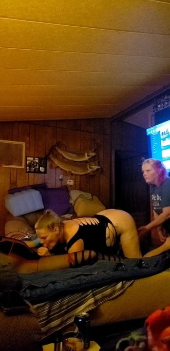 Wife  fucking her new slut