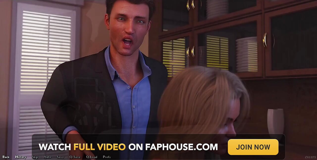 Being a Dik - Crashing with the Busty Blonde MILF After Having a Hot Threesome with Her Stripper Colleague