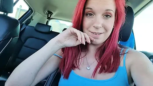 Alone in the car - it gets hot after shopping