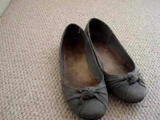 dried cum stained shoes