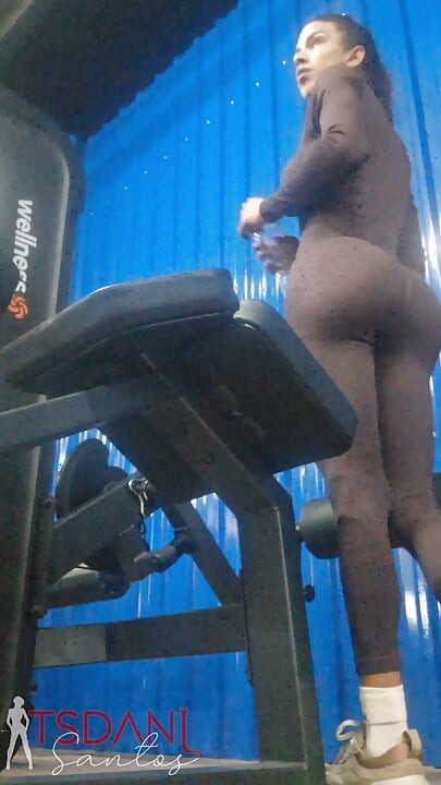 A Short Video at the Gym, Just Chilling, Doing My Workout.