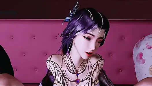 Virtuelle göttin spark: scarlet curves - Hentai mit 3D-Animation
