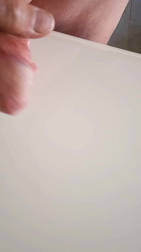 MASTURBATING MY THICK COCK